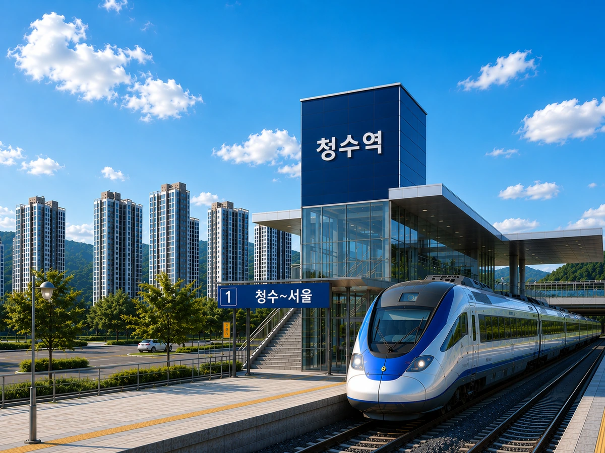 청수역 (예정 · 국토교통부 심의중)